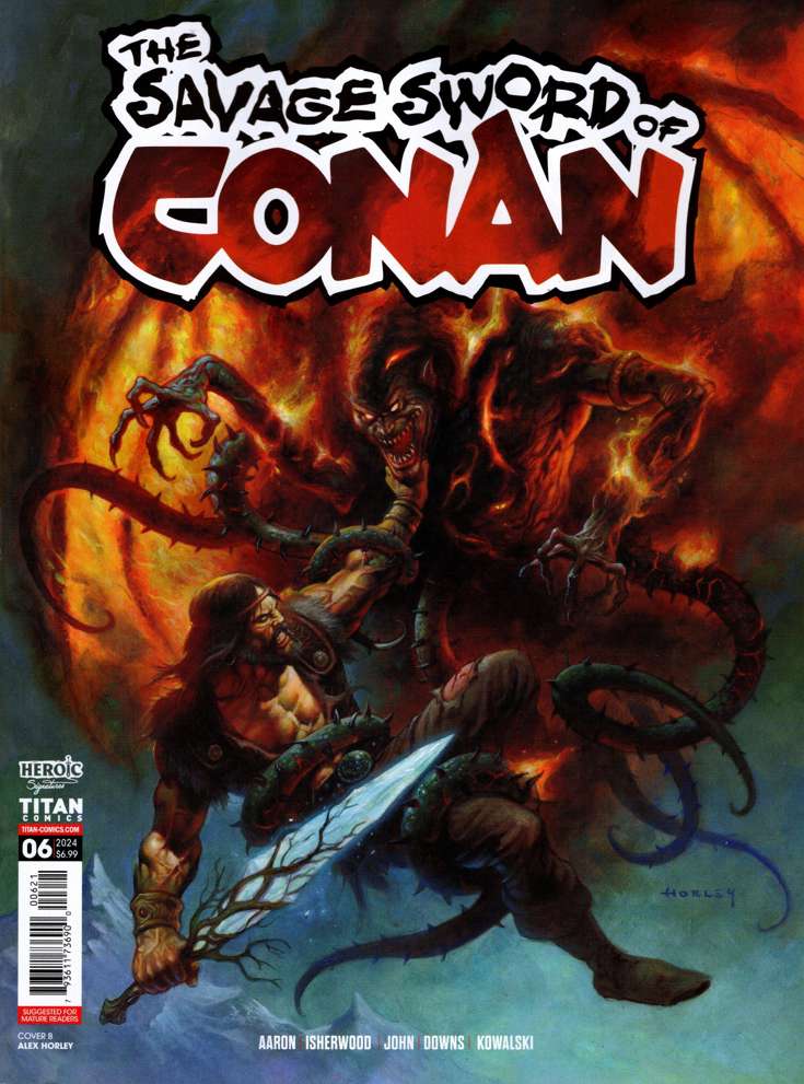 The Savage Sword of Conan (3rd Series) #6 Variation B