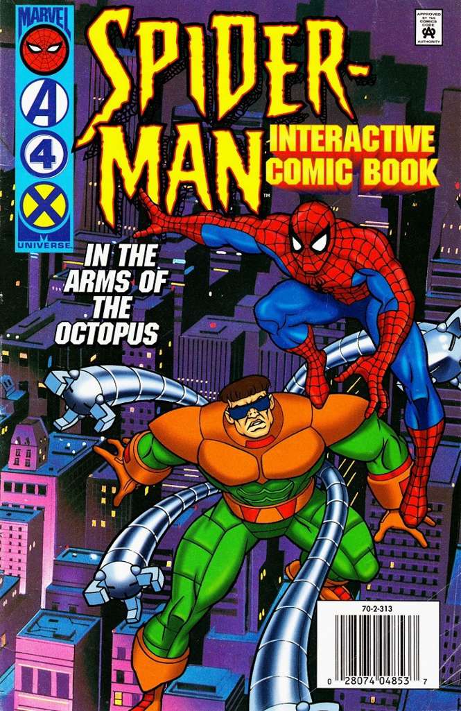 Spider-Man Interactive Comic Book