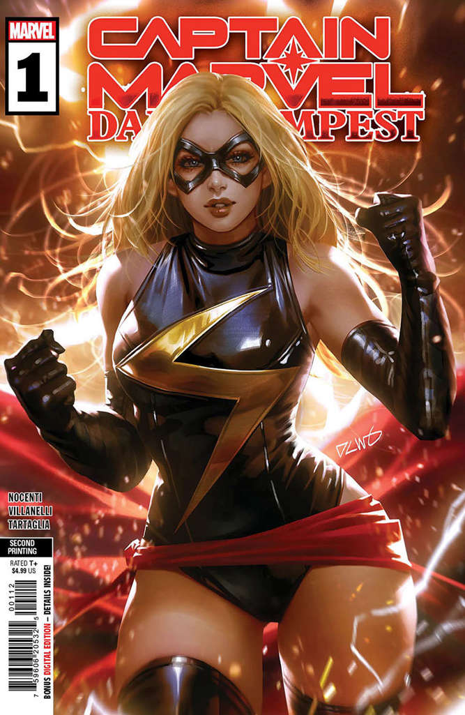 Captain Marvel: Dark Tempest #1  - 2nd printing