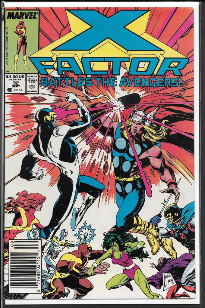 X-Factor #32 Newsstand Edition