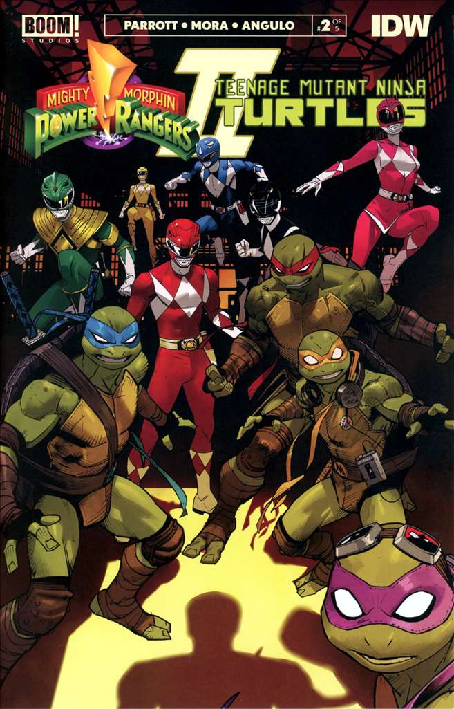 Mighty Morphin Power Rangers/Teenage Mutant Ninja Turtles II #2 Variation A