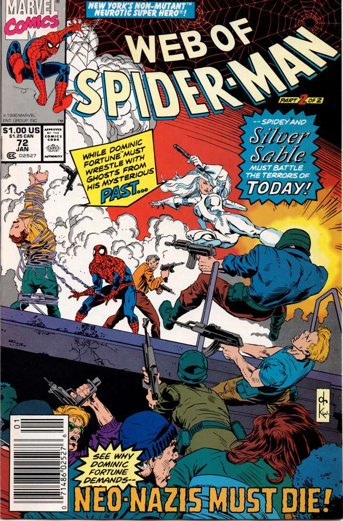 The Web of Spider-Man #72 Newsstand Edition