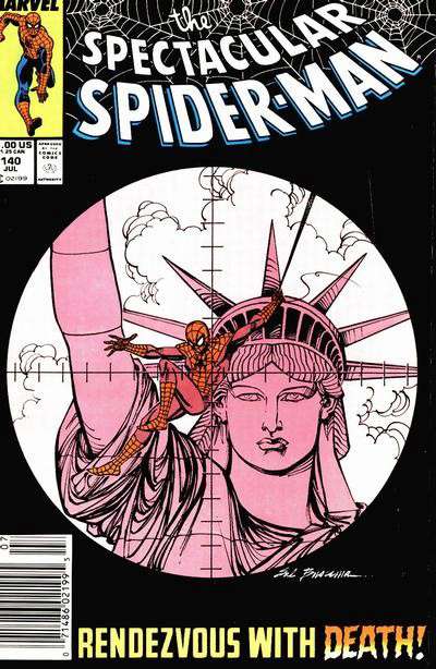 The Spectacular Spider-Man #140 Newsstand Edition