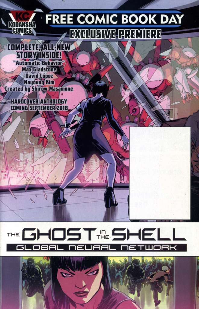 The Ghost in the Shell: Global Neural Network Free Comic Book Day #2018