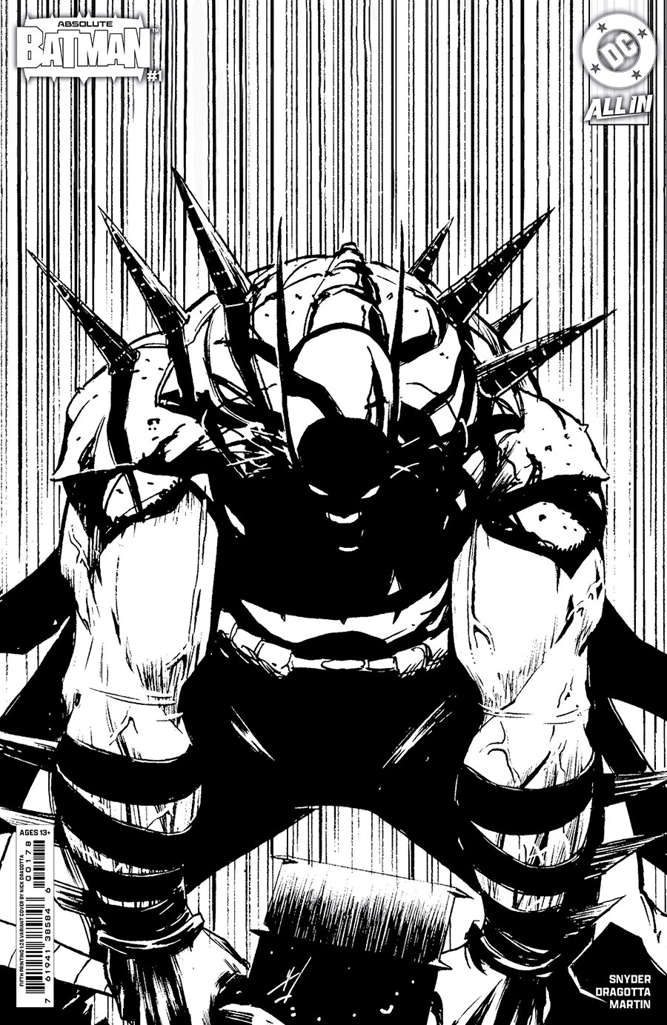 Absolute Batman #1 Variation B - 5th printing