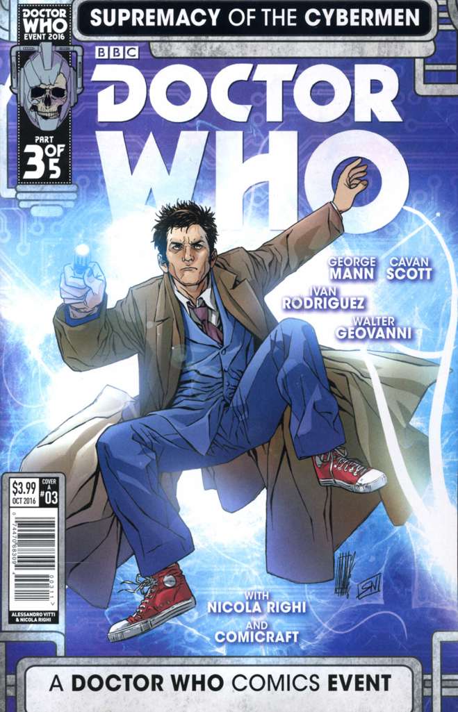 Doctor Who: Supremacy of the Cybermen #3 Variation A