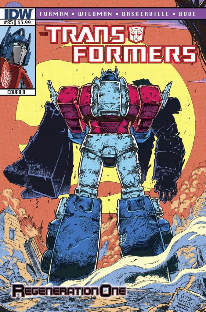 The Transformers: Regeneration One #85 Variation B