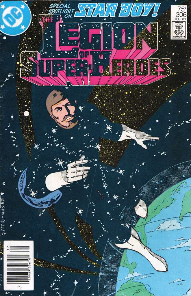 The Legion of Super-Heroes (2nd Series) #306 Newsstand Edition