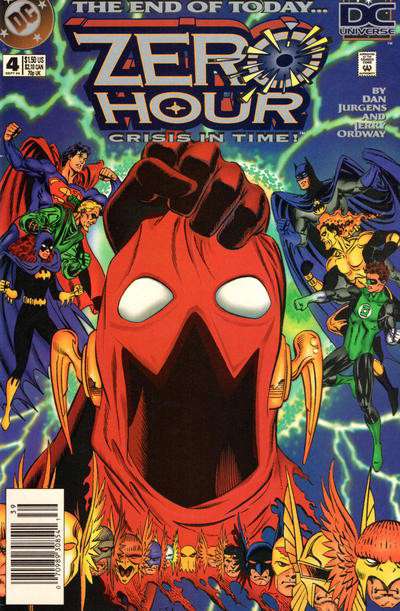 Zero Hour: Crisis in Time #4 Newsstand Edition