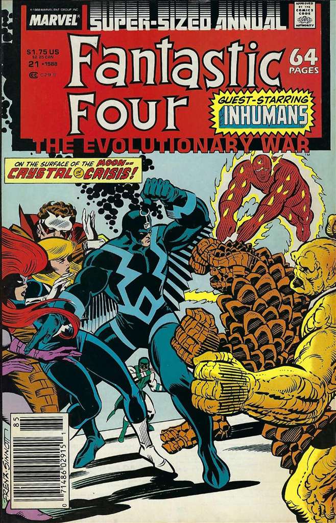 Fantastic Four (Vol. 1) Annual #21 Newsstand Edition