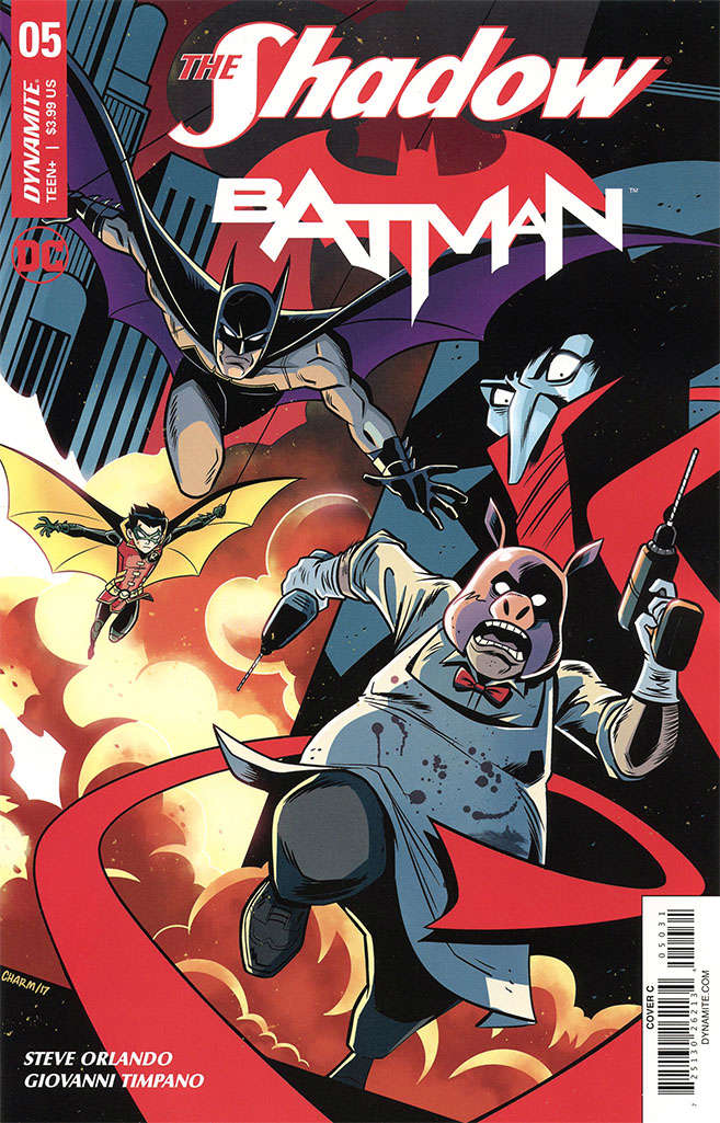 The Shadow/Batman #5 Variation C