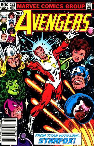 The Avengers #232 Newsstand Edition