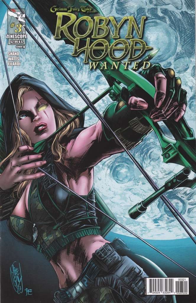 Grimm Fairy Tales presents Robyn Hood: Wanted #3 Variation B