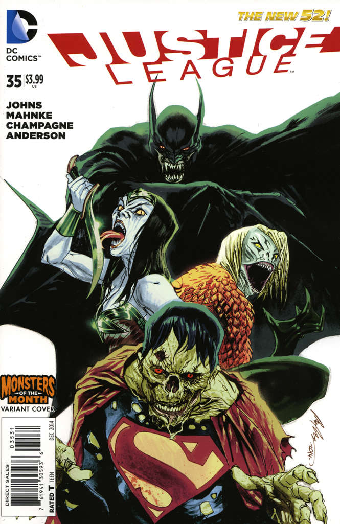 Justice League (2nd Series) #35 Variation B
