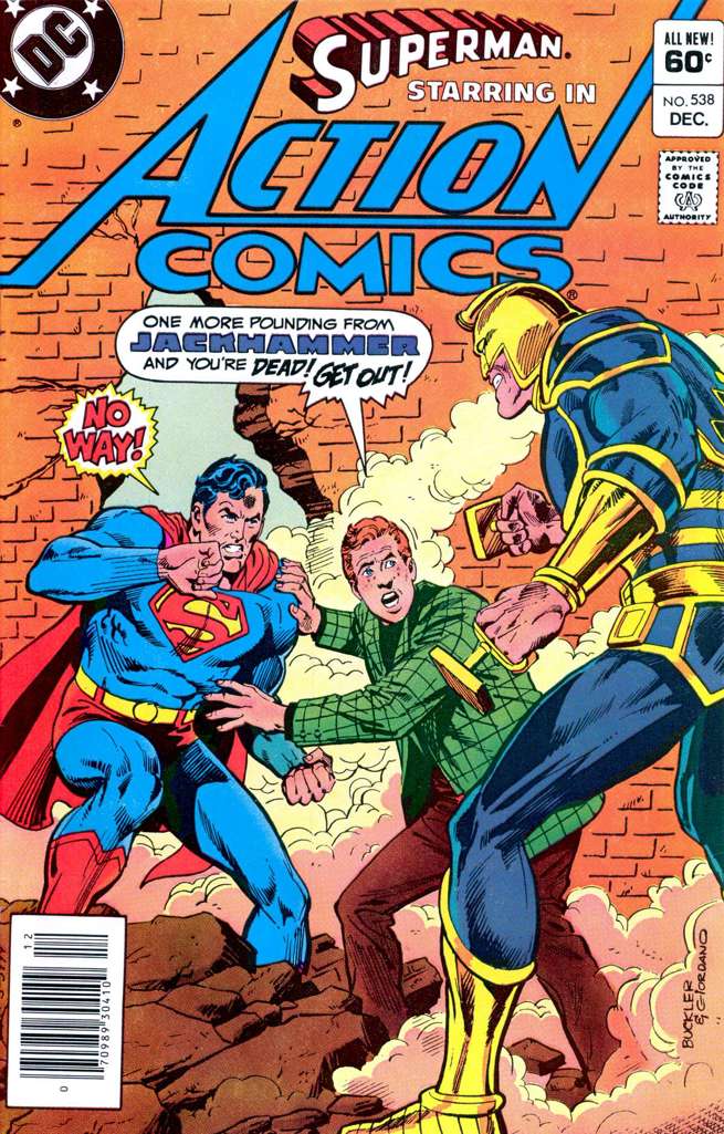Action Comics #538 Newsstand Edition