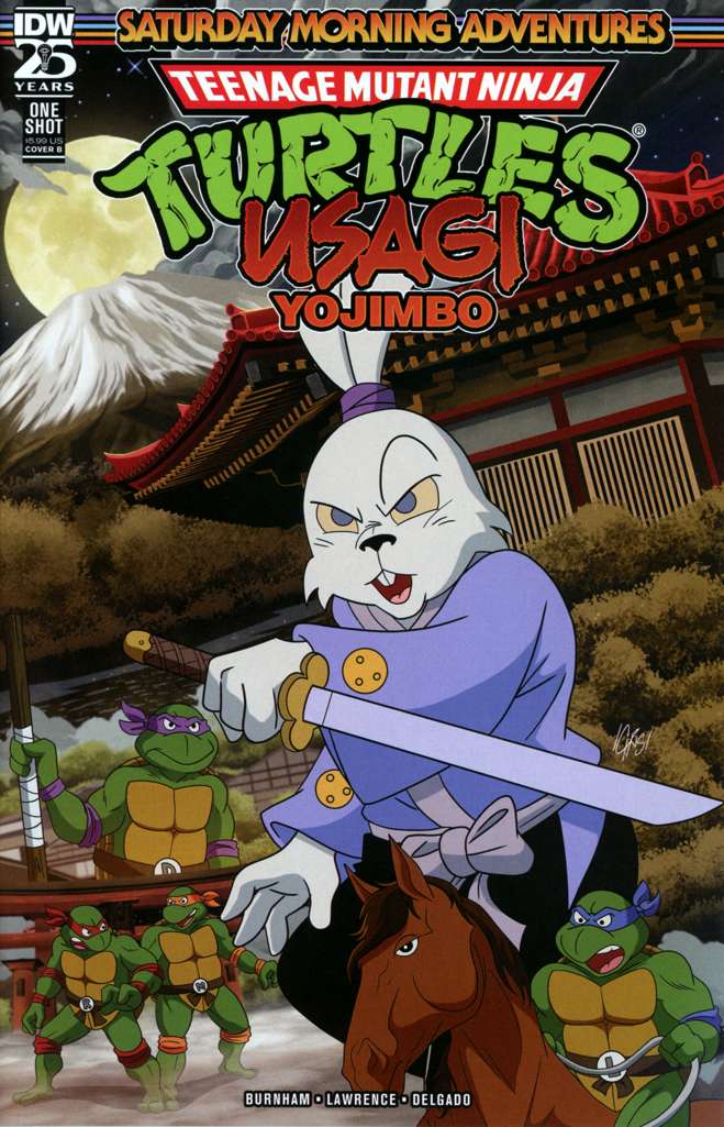 Teenage Mutant Ninja Turtles/Usagi Yojimbo: Saturday Morning Adventures #1 Variation B
