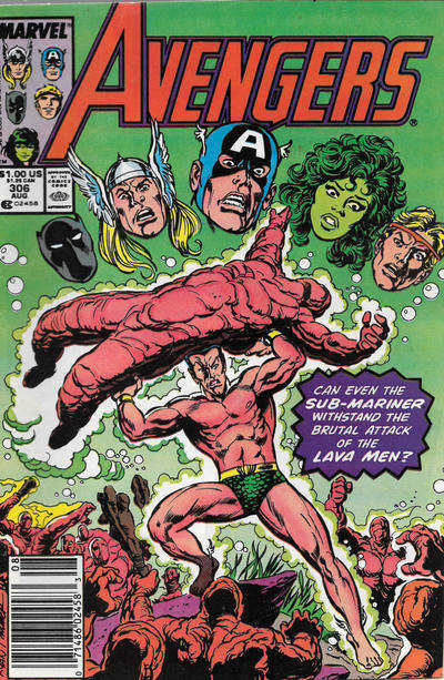 The Avengers #306 Newsstand Edition