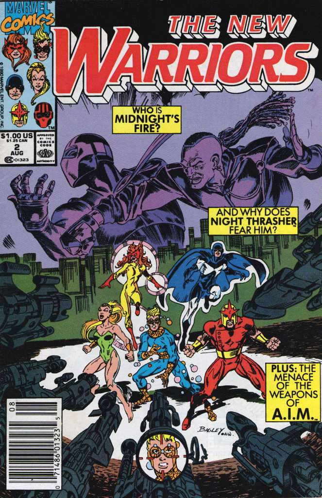 The New Warriors #2 Newsstand Edition