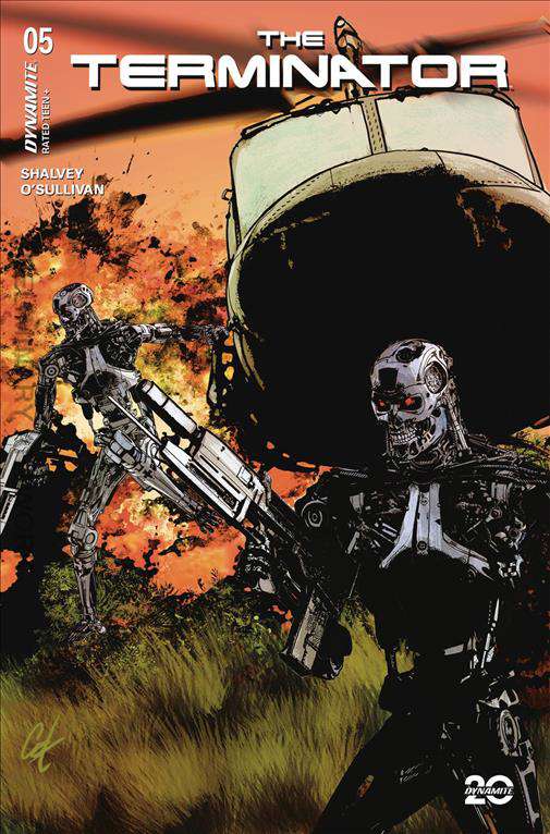 The Terminator (Dynamite) #5 Variation C