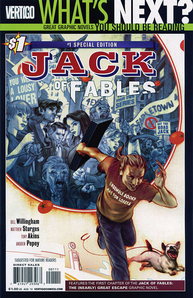 Jack of Fables #1  - 2nd printing