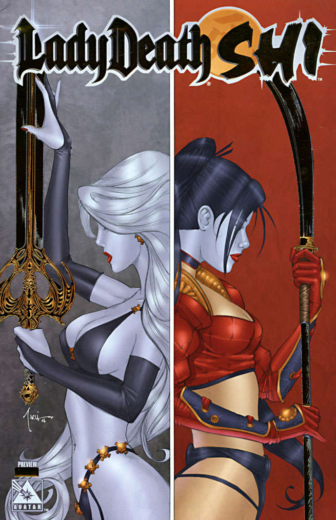 Lady Death/Shi Ashcan #1 Variation G