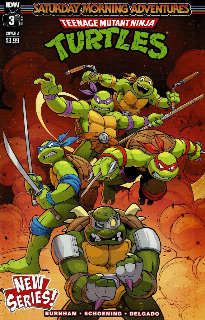 Teenage Mutant Ninja Turtles: Saturday Morning Adventures Continued #3 Variation A