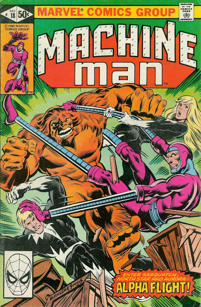 Machine Man #18