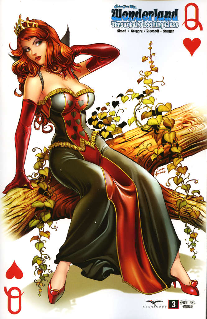 Grimm Fairy Tales Presents Wonderland: Through the Looking Glass #3 Variation B