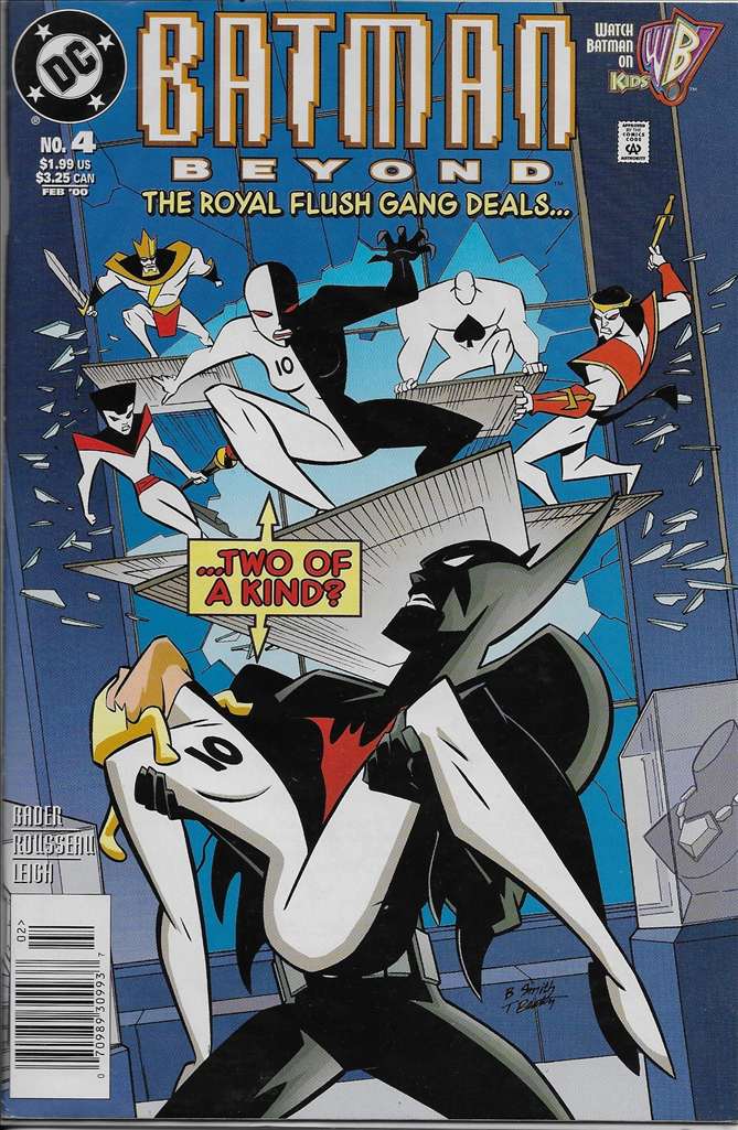 Batman Beyond #4 Newsstand Edition