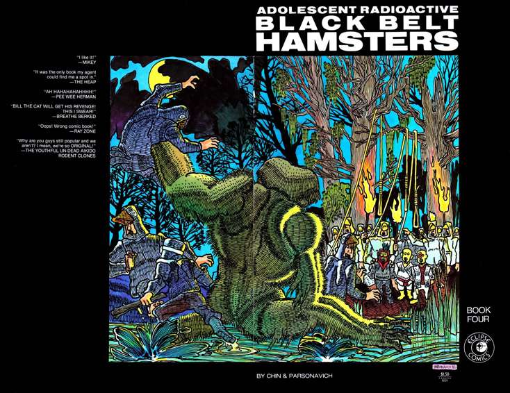 The Adolescent Radioactive Black Belt Hamsters #4