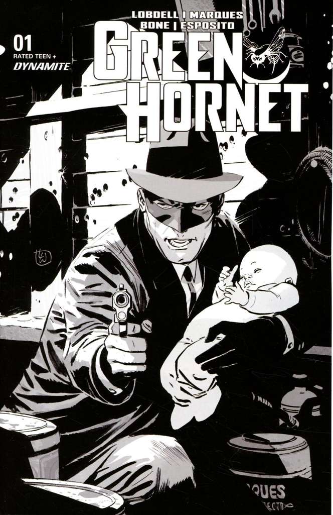 Green Hornet (Dynamite, 4th Series) #1 Variation J