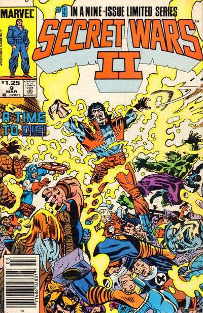 Secret Wars II #9 Newsstand Edition