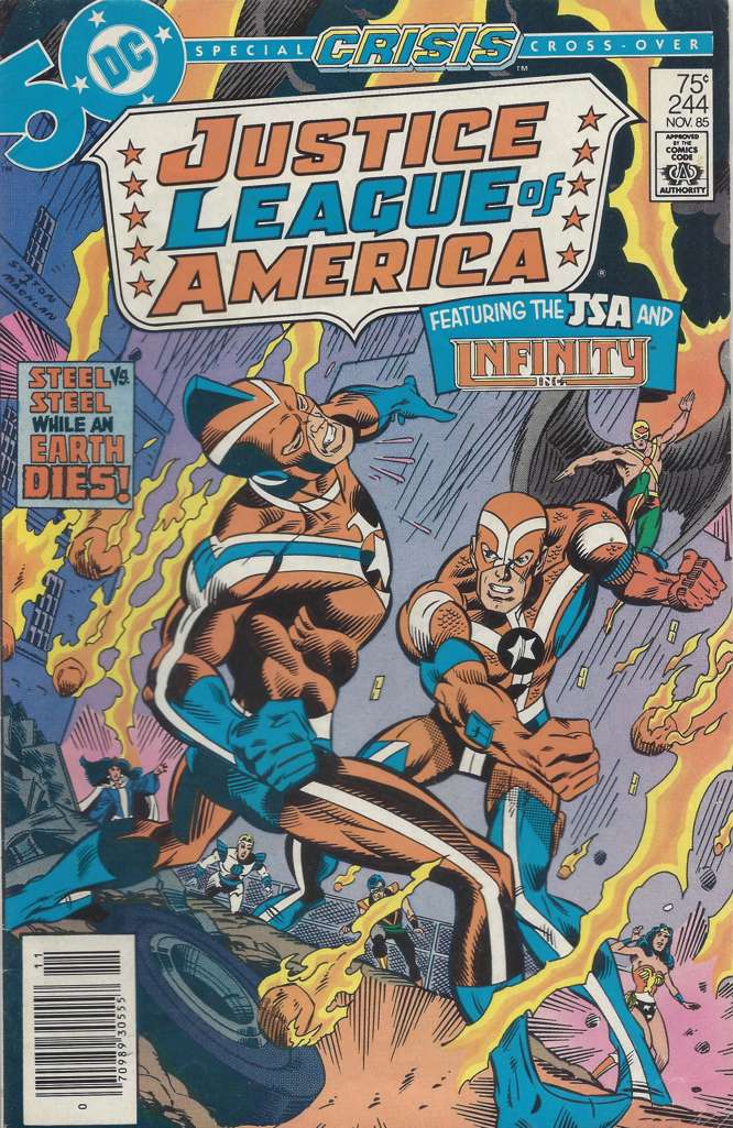 Justice League of America #244 Newsstand Edition
