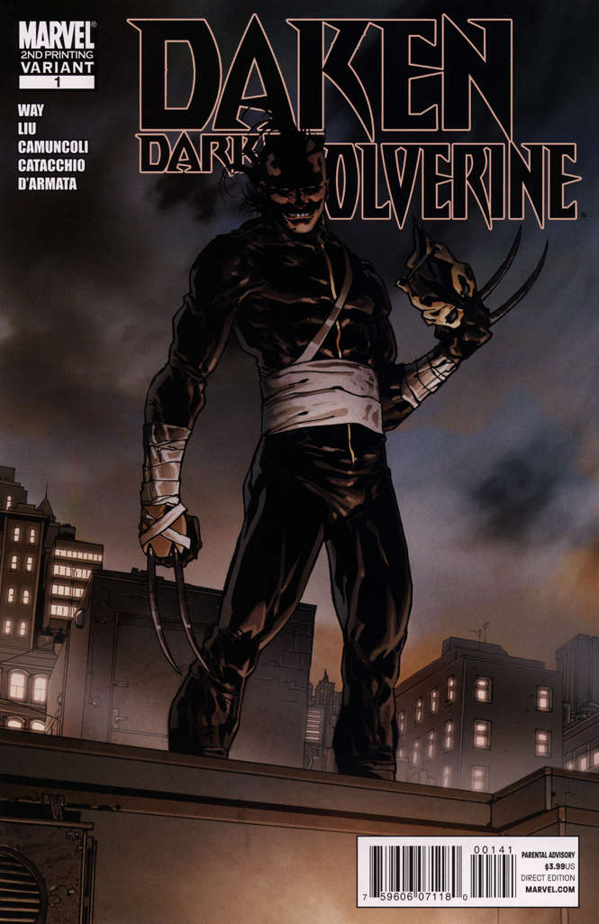 Daken: Dark Wolverine #1  - 2nd printing