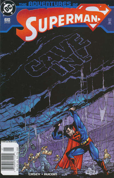 Adventures of Superman #610 Newsstand Edition