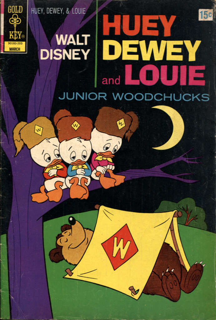 Huey, Dewey, and Louie Junior Woodchucks #13