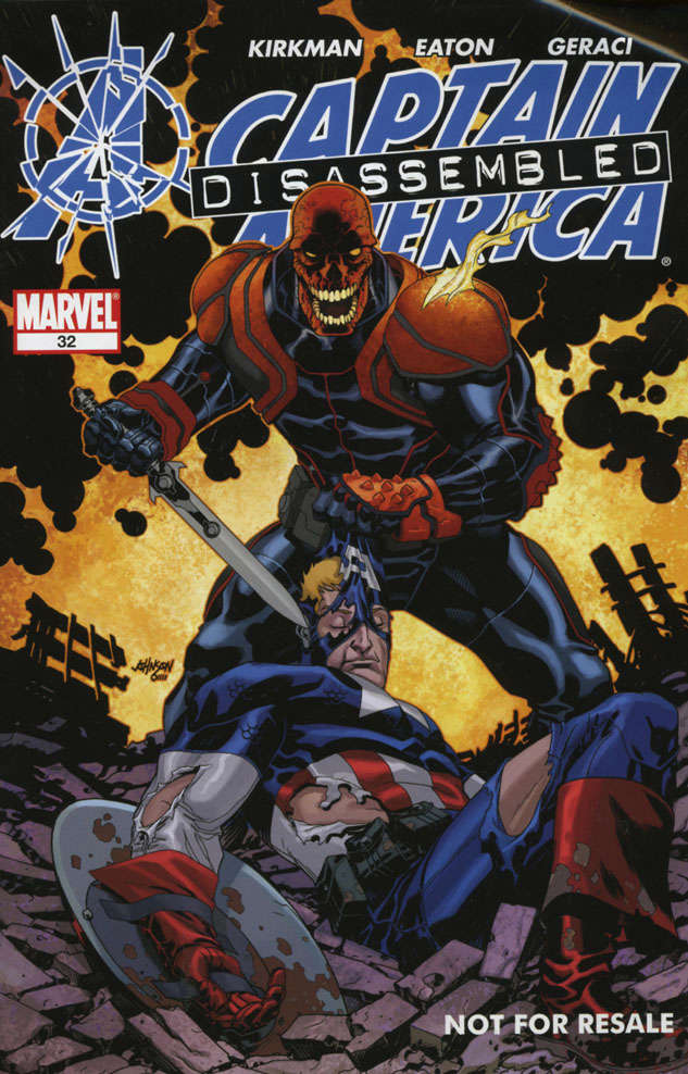 Captain America (4th Series) #32  - 2nd printing