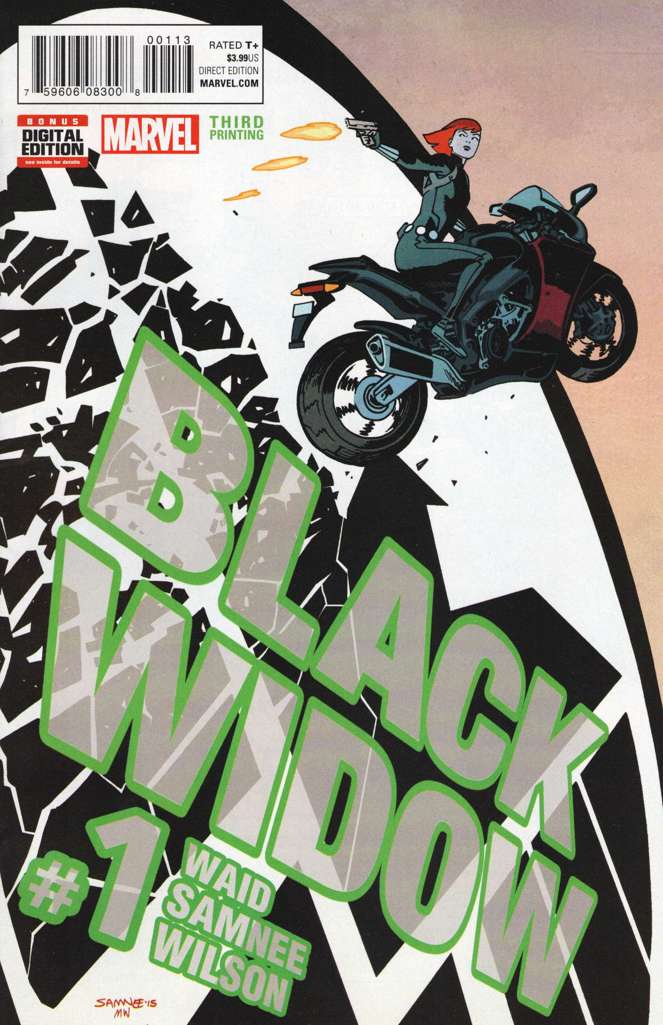 Black Widow (6th Series) #1  - 3rd printing