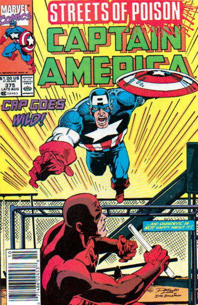 Captain America (1st Series) #375 Newsstand Edition