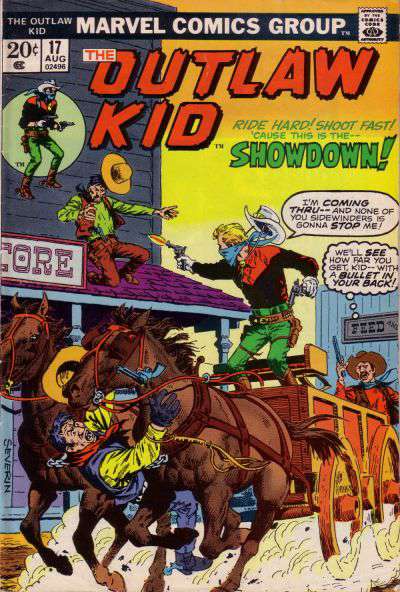 The Outlaw Kid (2nd Series) #17