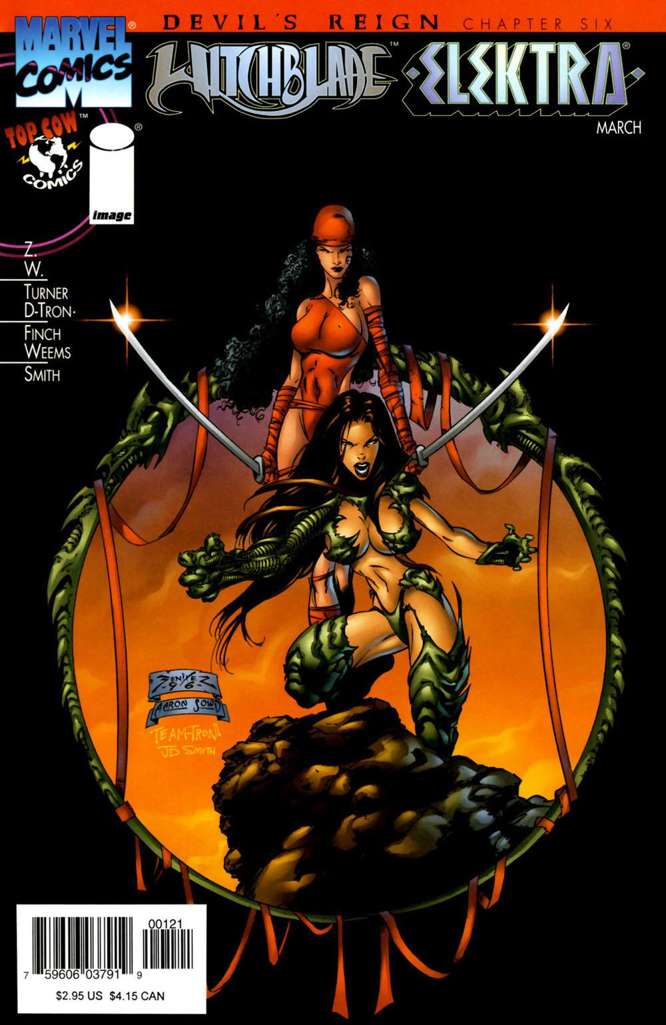 Witchblade/Elektra #1 American Entertainment Edition