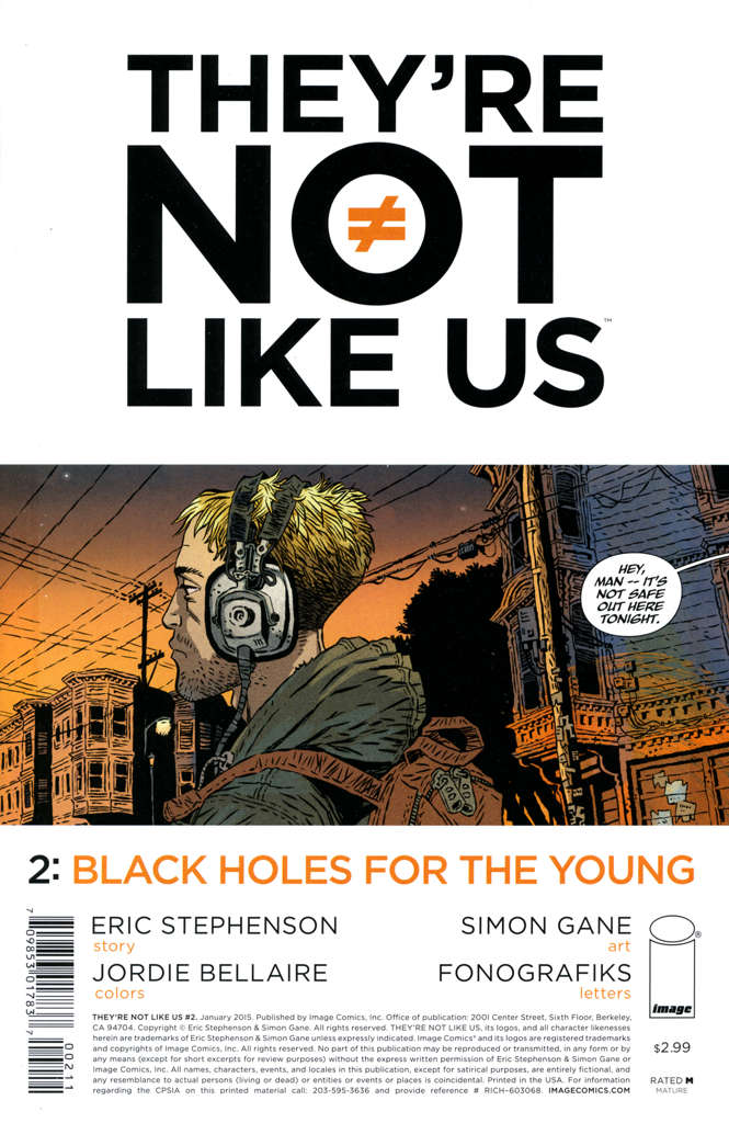 They’re Not Like Us #2