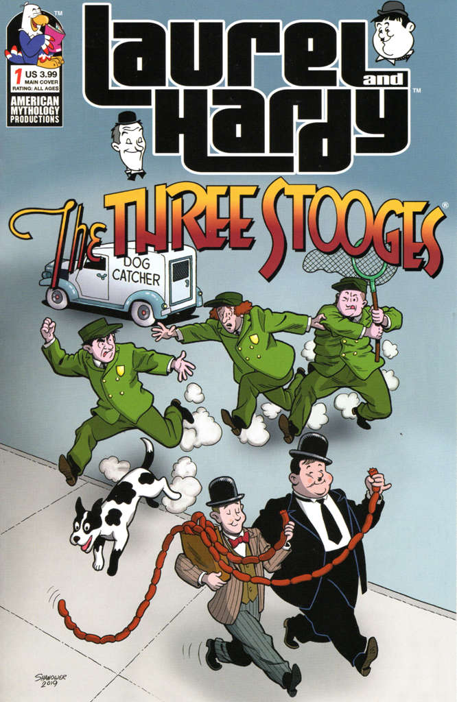 Laurel &amp; Hardy Meet The Three Stooges
