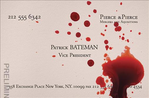 American Psycho #1 Variation E