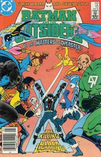 Batman and the Outsiders #10 Newsstand Edition