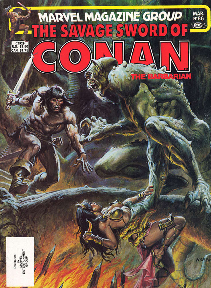 Savage Sword of Conan #86