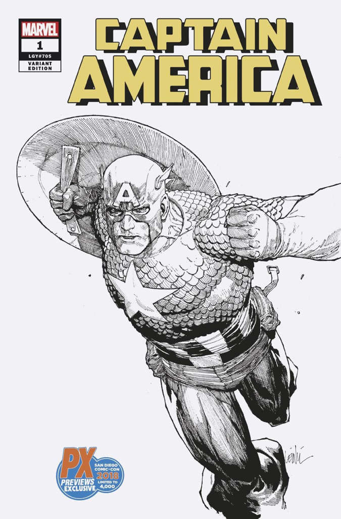 Captain America (9th Series) #1 Variation X