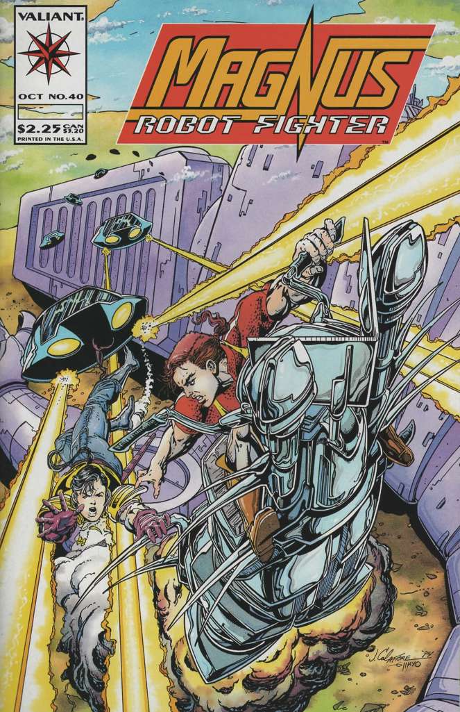 Magnus Robot Fighter (Valiant) #40