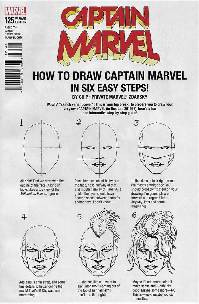 Captain Marvel (10th Series) #125 Variation C