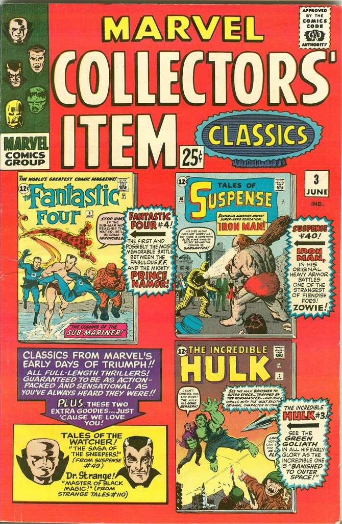 Marvel Collectors’ Item Classics #3